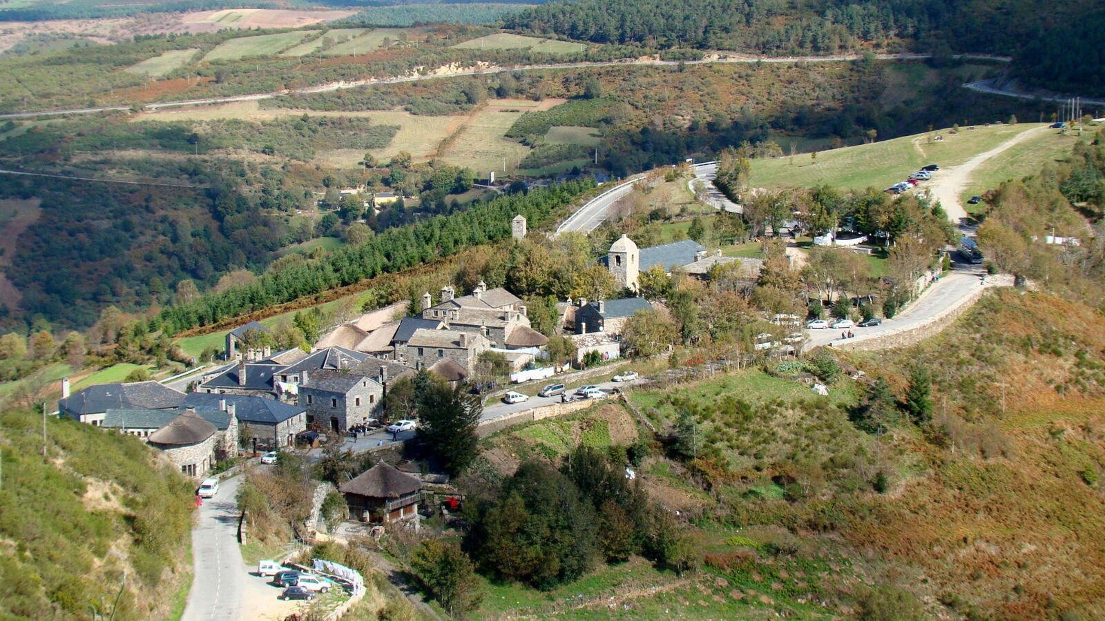 Camino Francés O Cebreiro nach Santiago