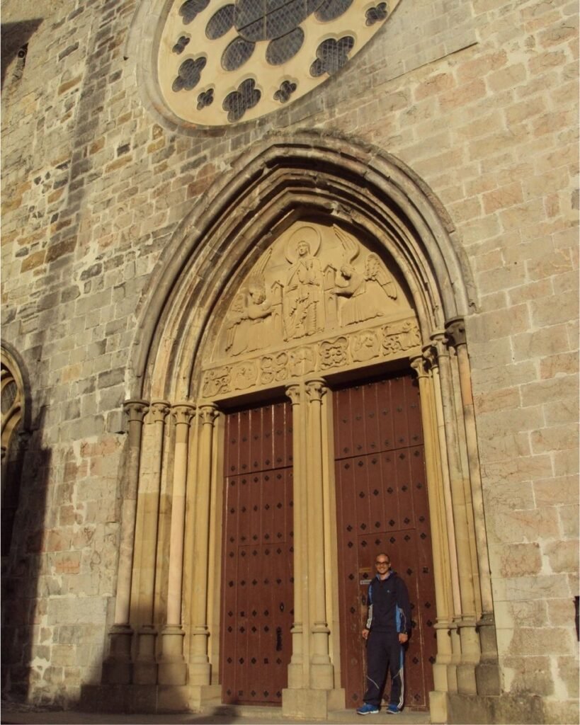 Pablo Machado on the Camino de Santiago