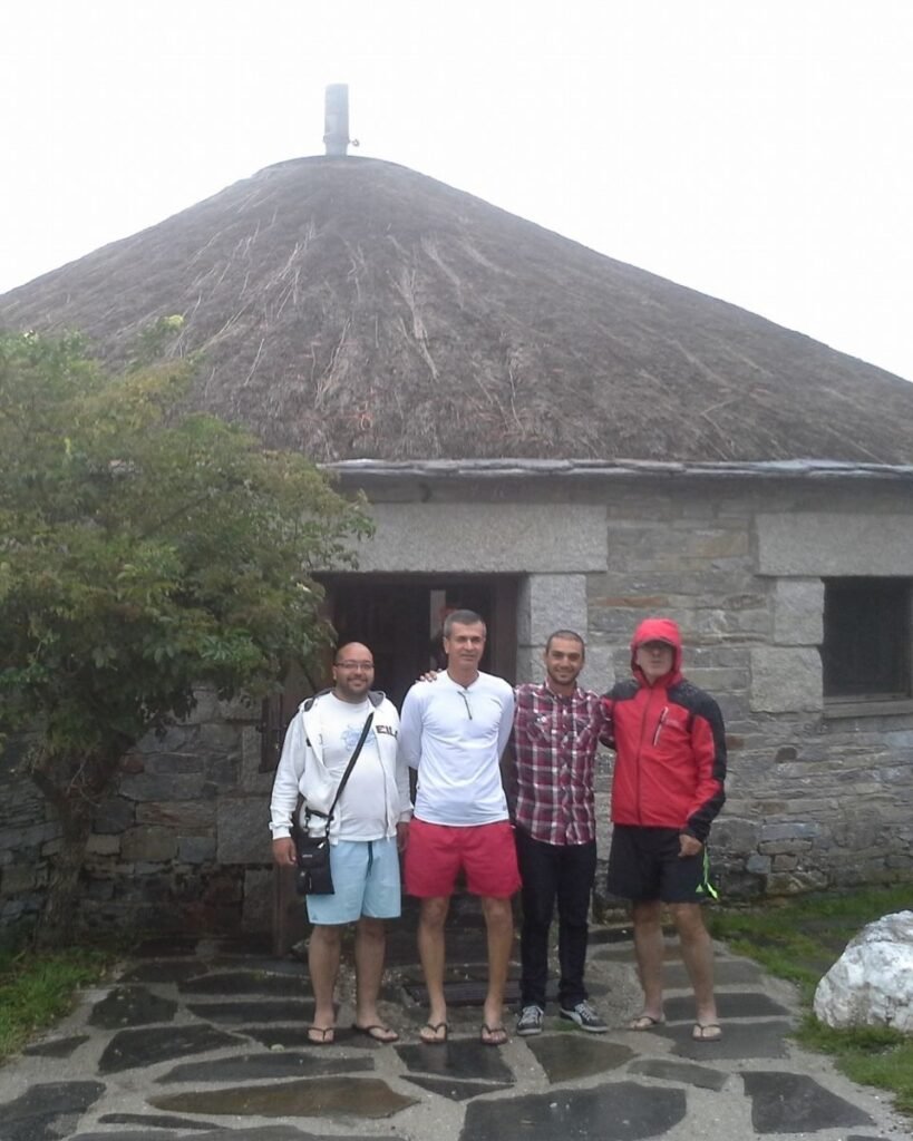 Pablo Machado on the Camino de Santiago
