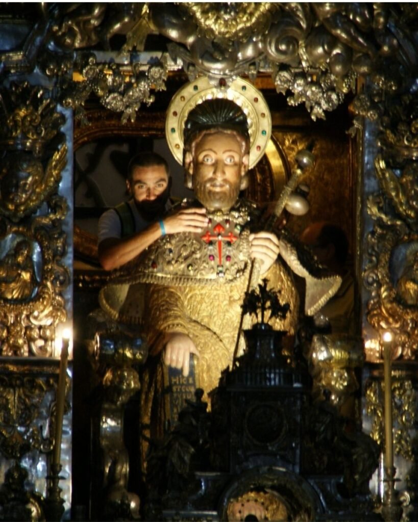 Pablo Machado on the Camino de Santiago